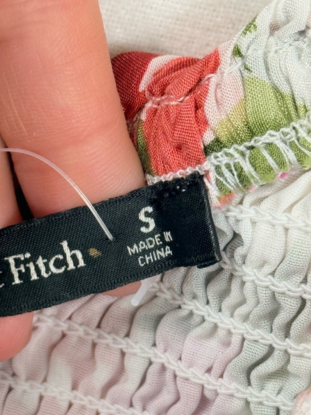 Abercrombie & Fitch NWT Asymmetrical One-Shoulder Ruffle Pink Fruit Crop Small - Picture 5 of 7